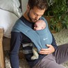 Ergobaby Embrace Neugeborenentrage Oxford Blue