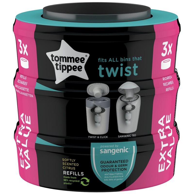 Sangenic Nachfüllkassetten Twist & Click