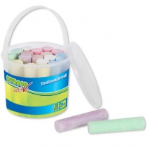 Outdoor Strassenmalkreide im Eimer 20 Stück