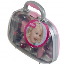 Theo Klein BRAUN Frisierkoffer mit Haartrockner und Zubehör