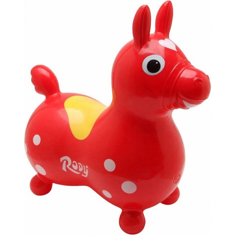 Hüpfpferd Rody Rot Hüpftier