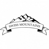 Aufkleber Swiss Mountains