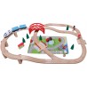 SpielMaus Grosses Eisenbahnset 50-teilig