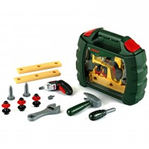 Theo Klein Werkzeugkoffer-Set Bosch 12-teilig mit Ixolino II-Akkuschrauber 8346