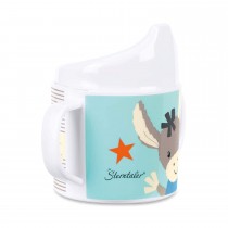 Sterntaler Henkeltasse mit Trinkaufsatz Esel Emmi
