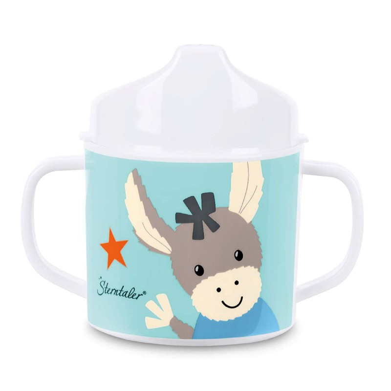 Sterntaler Henkeltasse mit Trinkaufsatz Esel Emmi