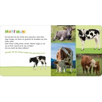 Kinderbuch Hör mal rein, wer kann das sein? Auf der Weide
