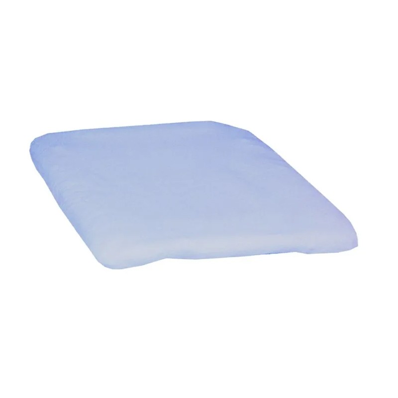 Kuli-Muli Überzug für Wickelkissen Frottee Hellblau 50x80 cm