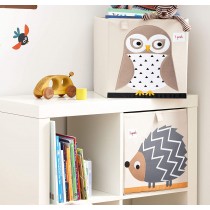 3 Sprouts Aufbewahrungsbox Eule