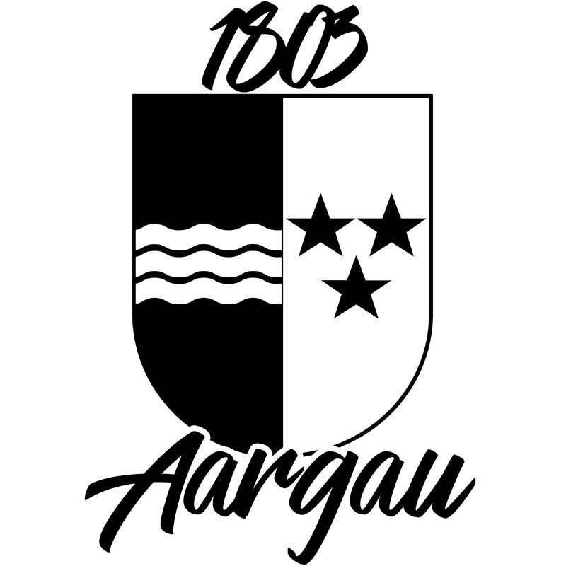 Aufkleber Kanton Aargau 1803