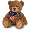 Teddy Hermann Teddy Braun mit Tuch 30 cm