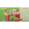 SpielMaus Holz Werkbank 15-teilig