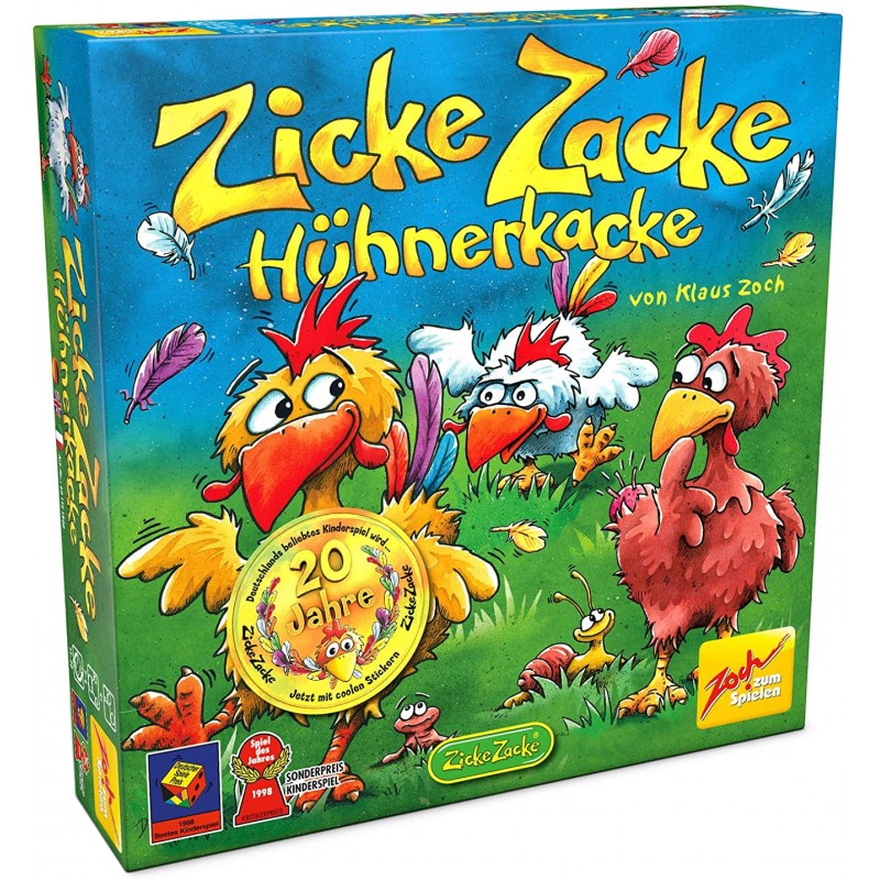 Zoch Zicke Zacke Hühnerkacke