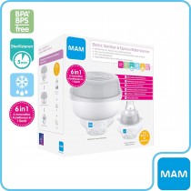 MAM 6in1 Sterilisator & Express Babykosterwärmer