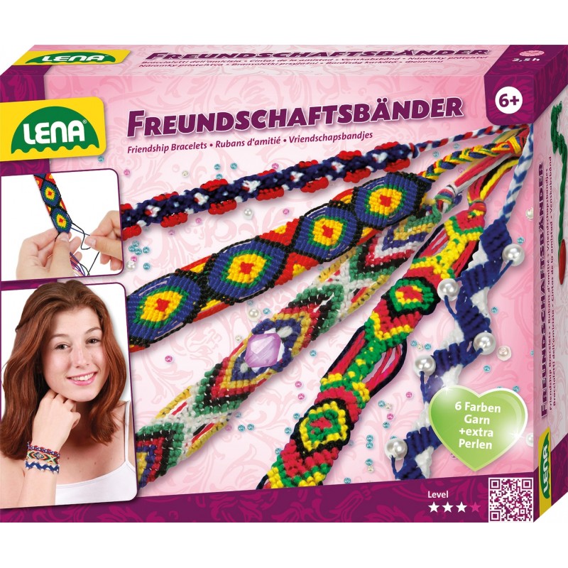 LENA Freundschaftsbänder Bastelset