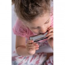 Boogie Bee Kinder Mundharmonika Metall 10,5 cm