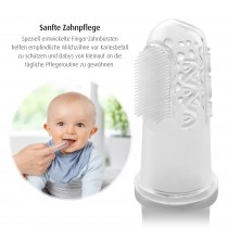 Reer Finger-Zahnbürste Silikon 2 Stück
