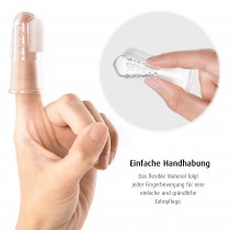 Reer Finger-Zahnbürste Silikon 2 Stück
