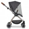 ABC Design Universal Moskitonetz für Kinderwagen & Buggy Black