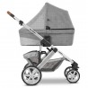 ABC Design Universal Moskitonetz für Kinderwagen & Buggy Black