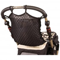 Baby Plus Universal Kinderwagennetz mit Sichtschutz und Anker Schwarz