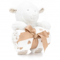 Fillikid Plüschtier Set Schaf mit Decke