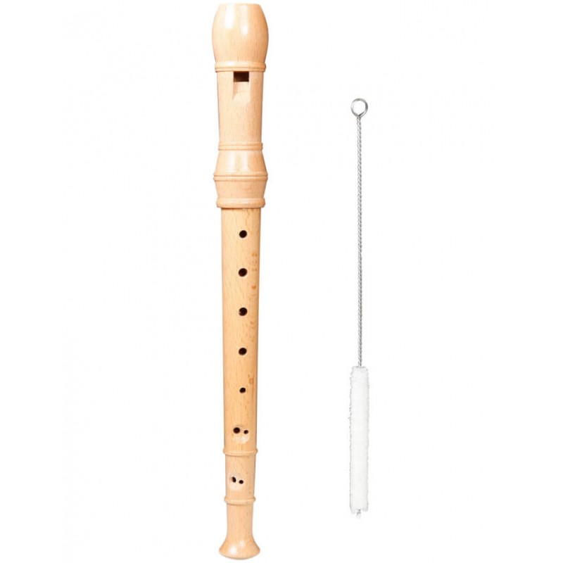 Boogie Bee Blockflöte Holz Deutsch, 32 cm