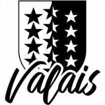 Aufkleber Kanton Valais V1