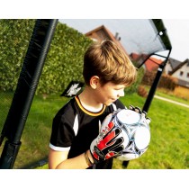 New Sports Fussballtor mit engmaschigem Netz 300x200x90 cm