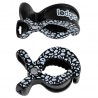 Lodger Swaddle Clips Black Dot
