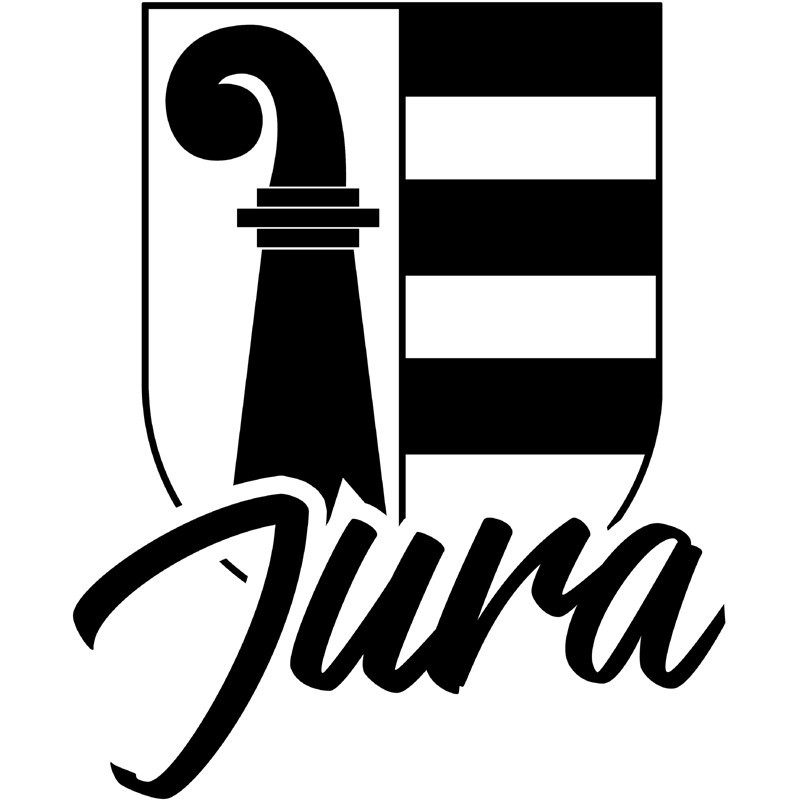 Aufkleber Kanton Jura V1