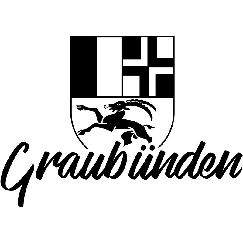 Aufkleber Kanton Graubünden V1