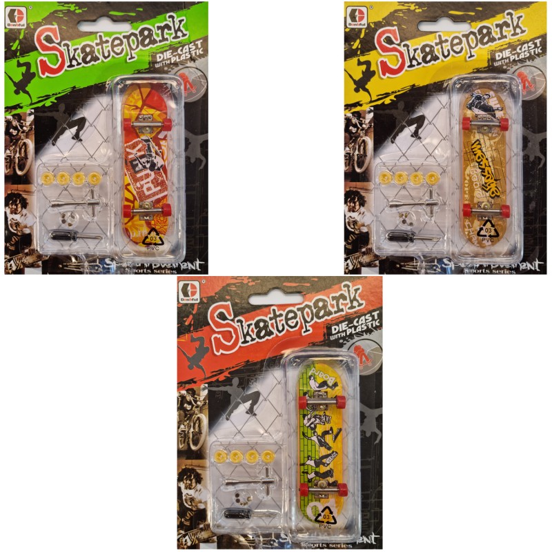Fingerboards mit Zubehör