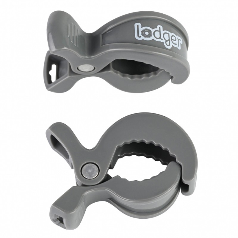 Lodger Swaddle Clips Carbon