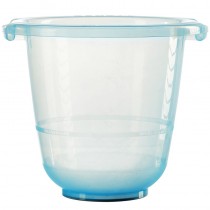 Tummy Tub Badeeimer Original blau transparent
