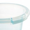 Tummy Tub Badeeimer Original blau transparent