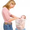 Tummy Tub Badeeimer Original blau transparent