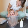 Tummy Tub Badeeimer Original blau transparent