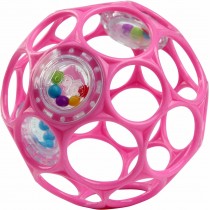 Oball Rattle 10 cm Pink
