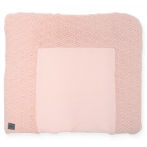 Jollein Wickelkissenbezug River Knit 75x85 cm Pale Pink