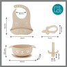 Babymoov FIRST'ISY KIT Geschirr-Set Fox