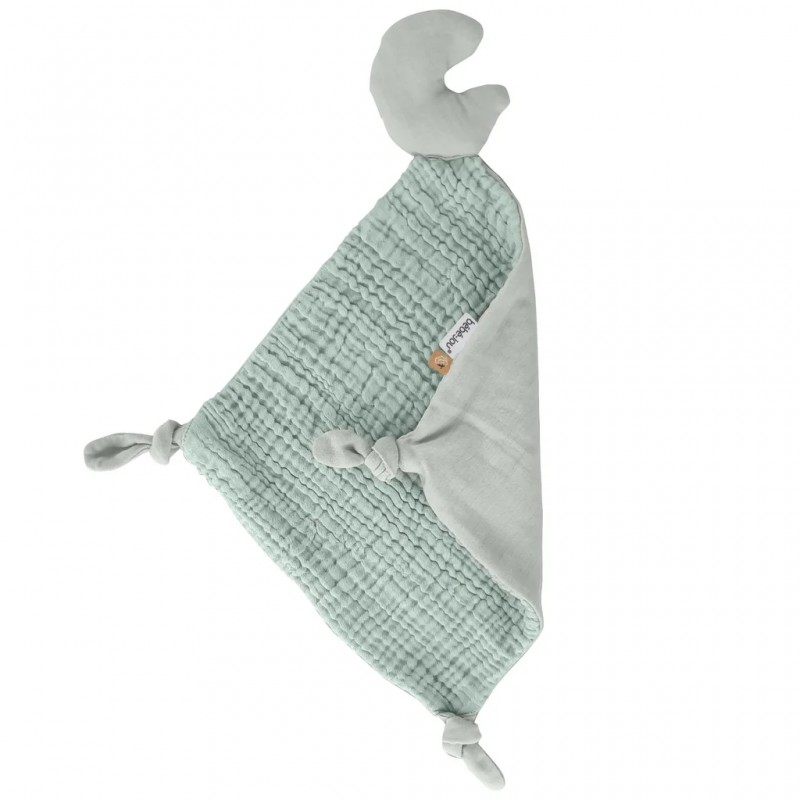 Zewi bébé-jou Kuscheltuch Musselin Grün