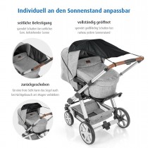 Reer Kinderwagen Sonnensegel Schwarz