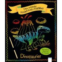 Mein schönster Krickel-Kratz-Malblock Dinosaurier