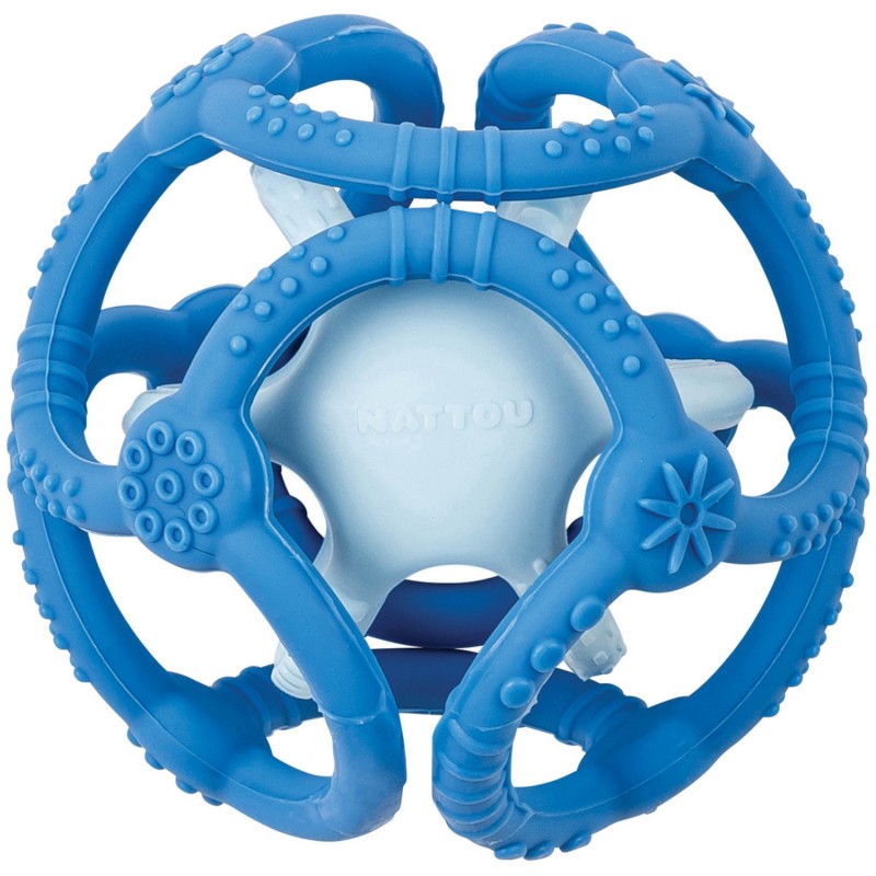 Nattou Silikon Ballset Blau