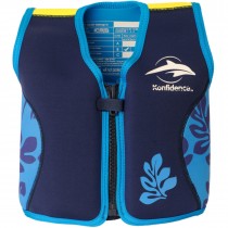 Konfidence Schwimmweste 4-5 Jahre Blau Palm