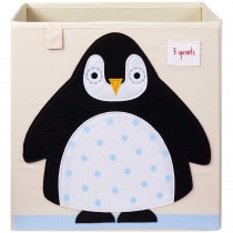 3 Sprouts Spielzeugbox Pinguin