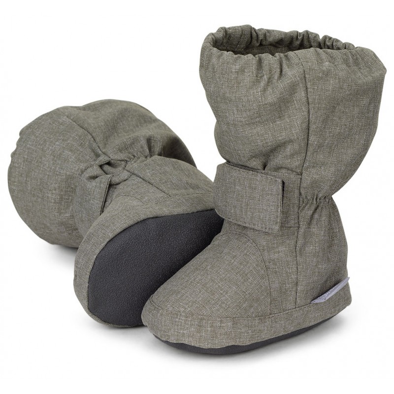 Sterntaler Baby Boots mit Klettverschluss Grösse 17/18 Spinat