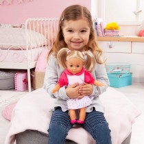 Amia Puppe mit Haar 33 cm inklusive Zubehör