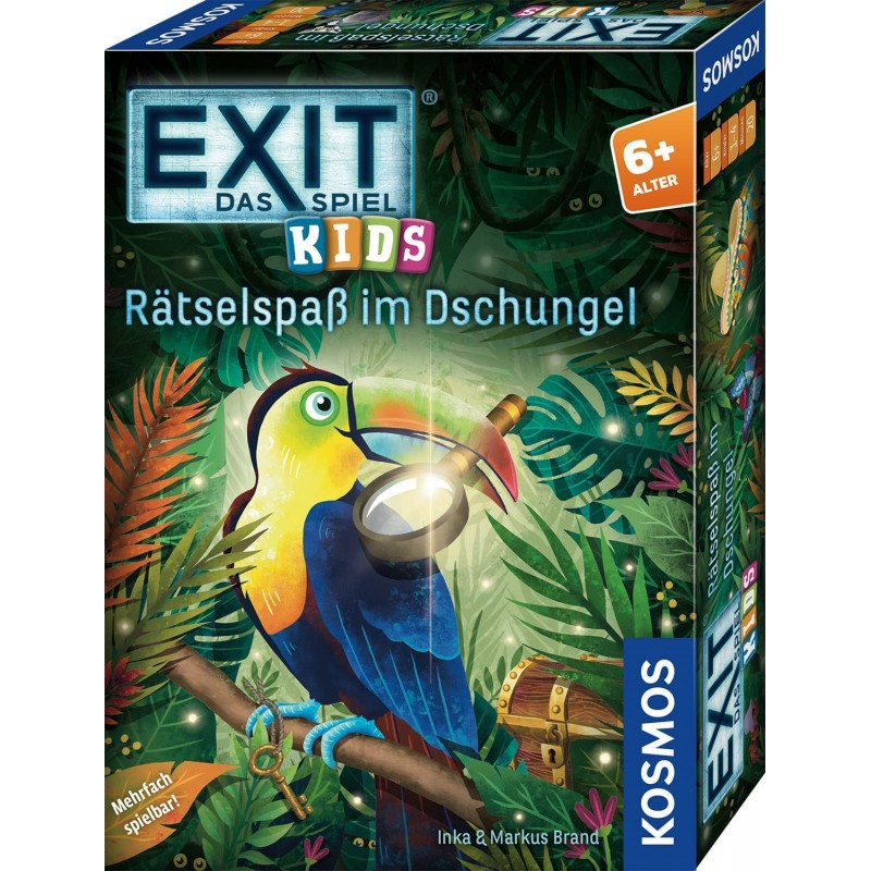 EXIT® - Das Spiel Kids: Rätselspass im Dschungel